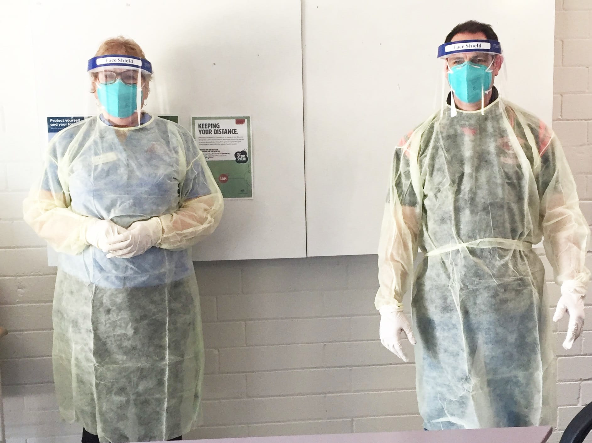 ADF Visits Goodwin Village