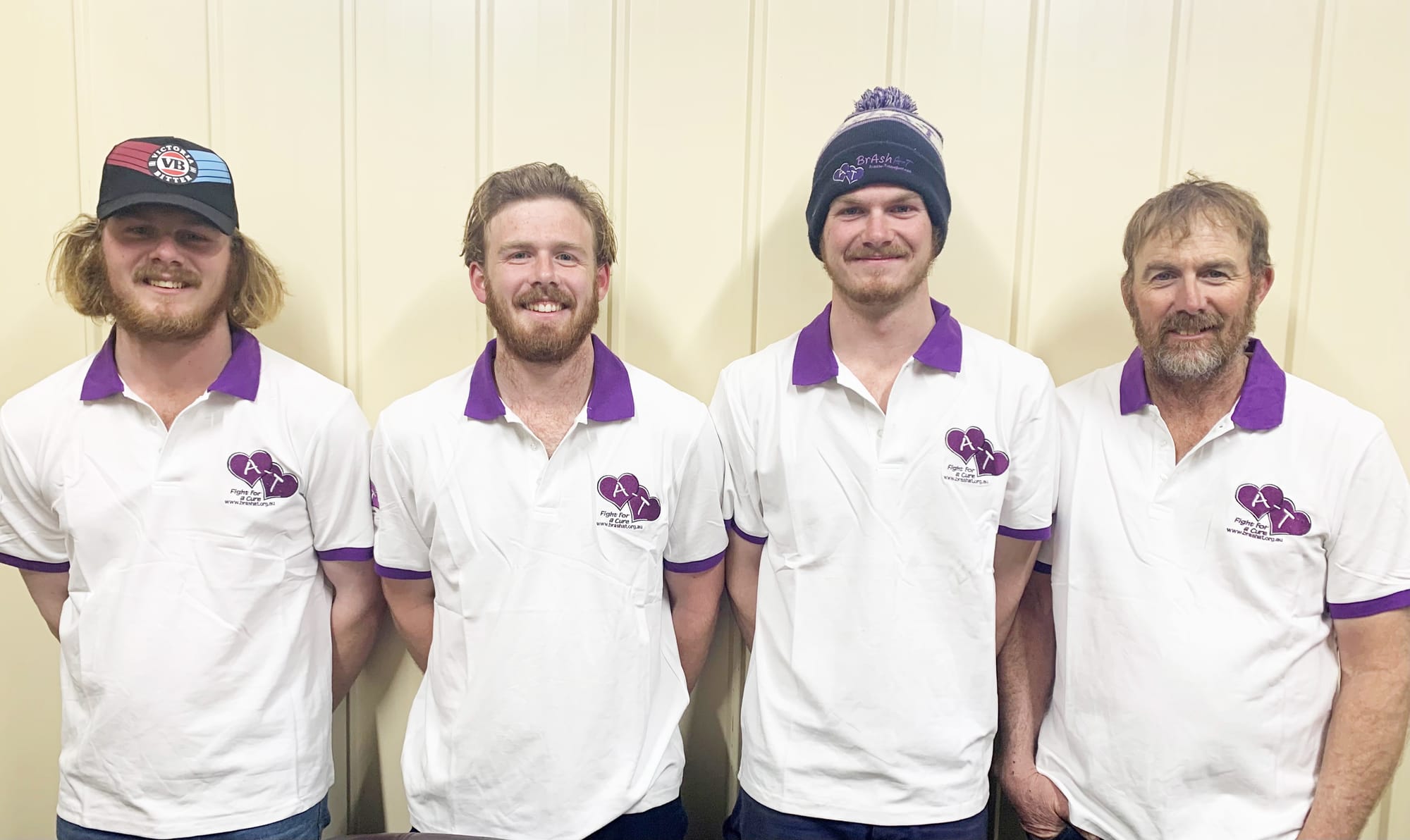 Bourkes Beard Up to Tackle A-T