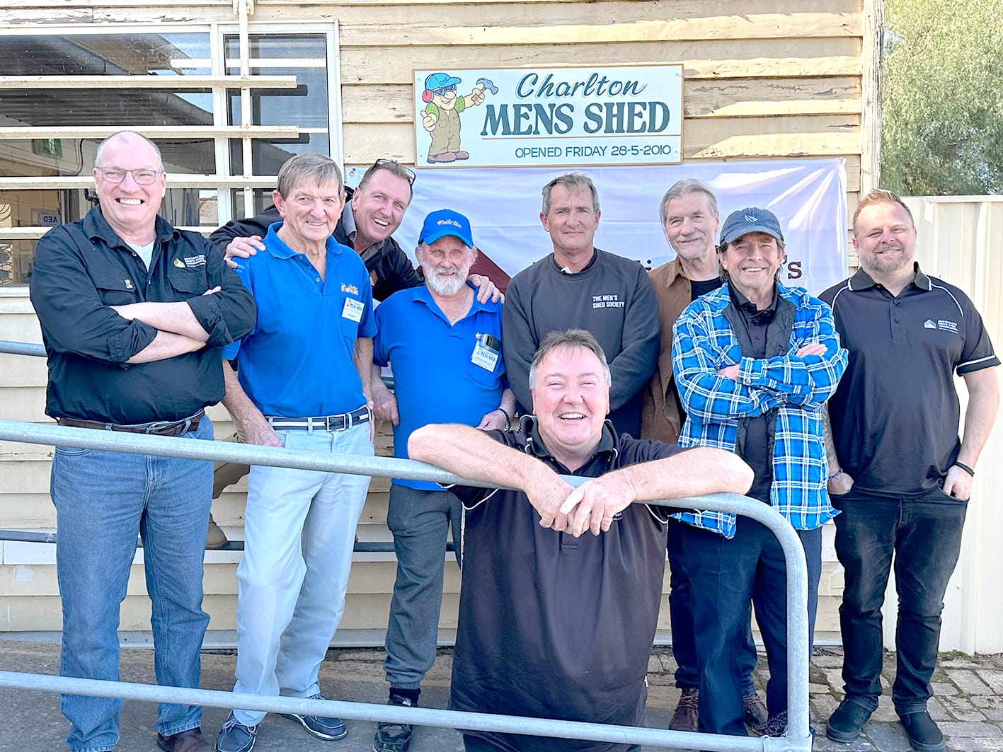 Charlton Hosts “Tour de Shed”