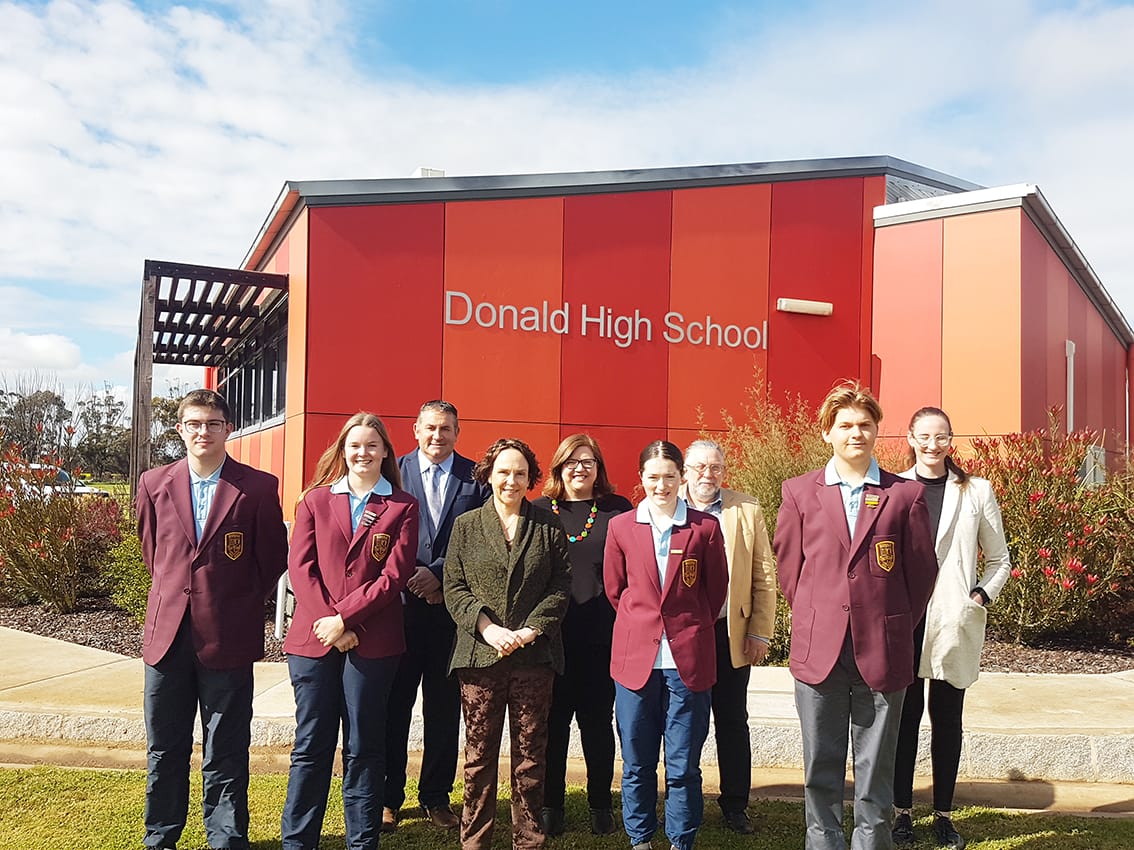 Donald High School’s New Facilities Opened