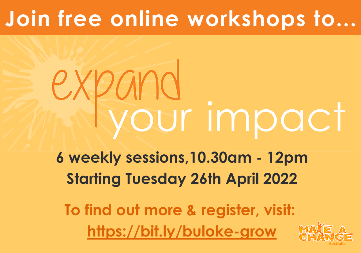 “Expand Your Impact”, Buloke