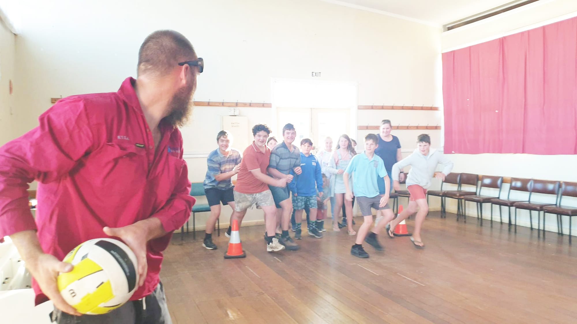 Youth Group Enjoys Hunting and Hot Dogs