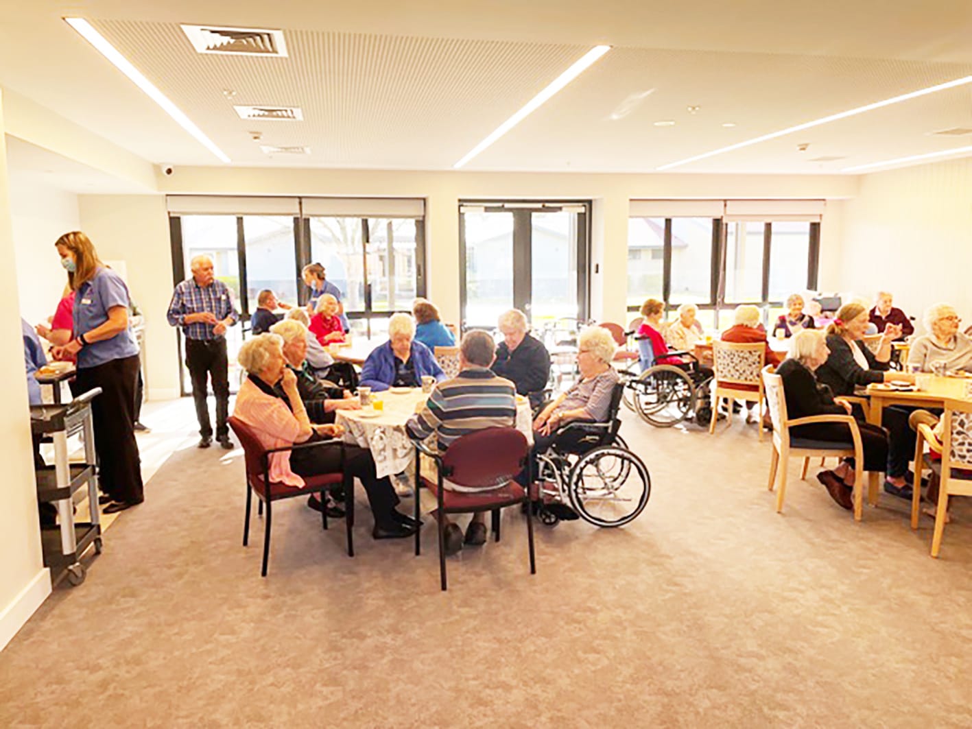 Residents Move Into Village Extension