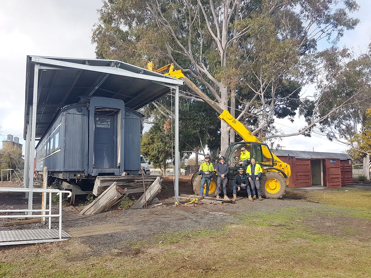 Men of Steel Lengthen Taggerty’s Life