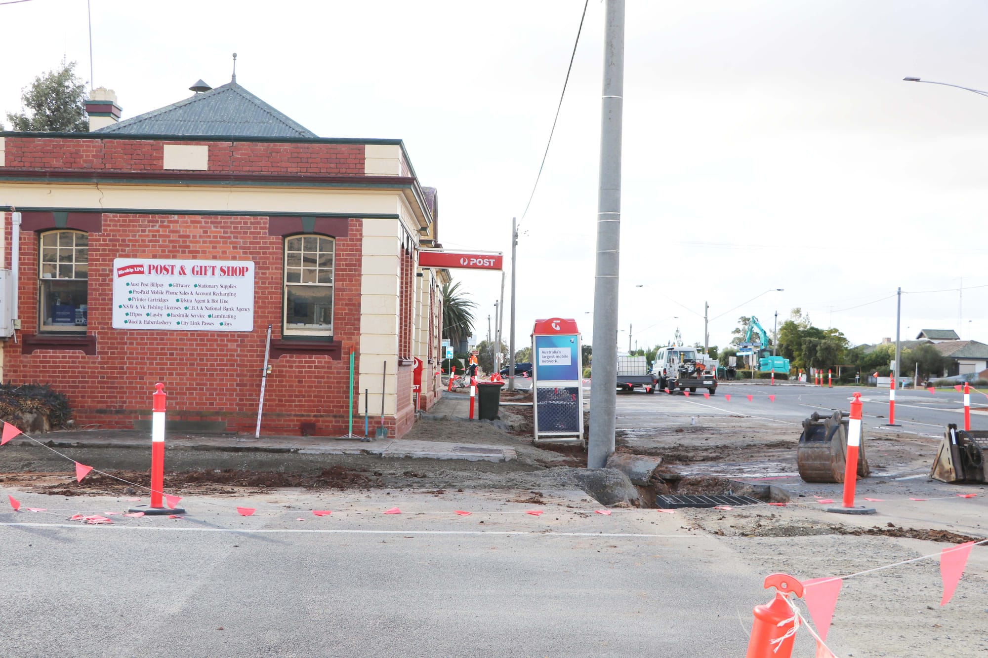 Cumming Avenue Works Continue