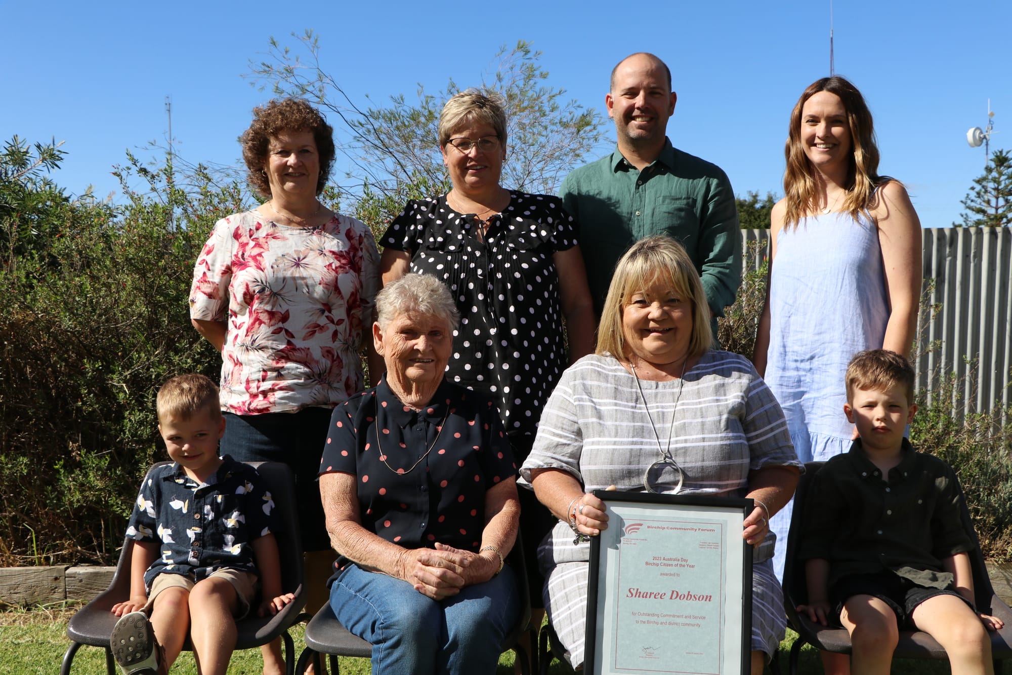 Sharee Shines on Awards Day