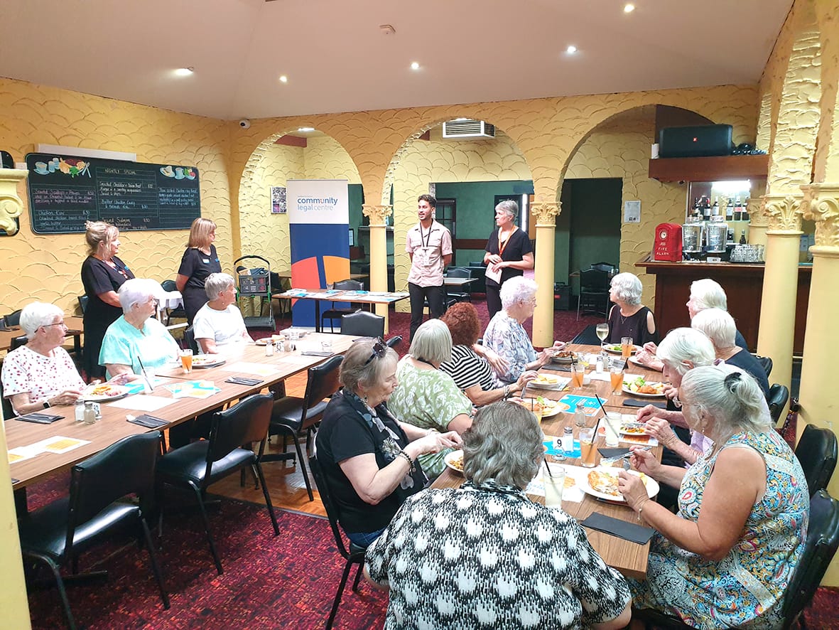 Charlton Hosts Carers Group Lunch