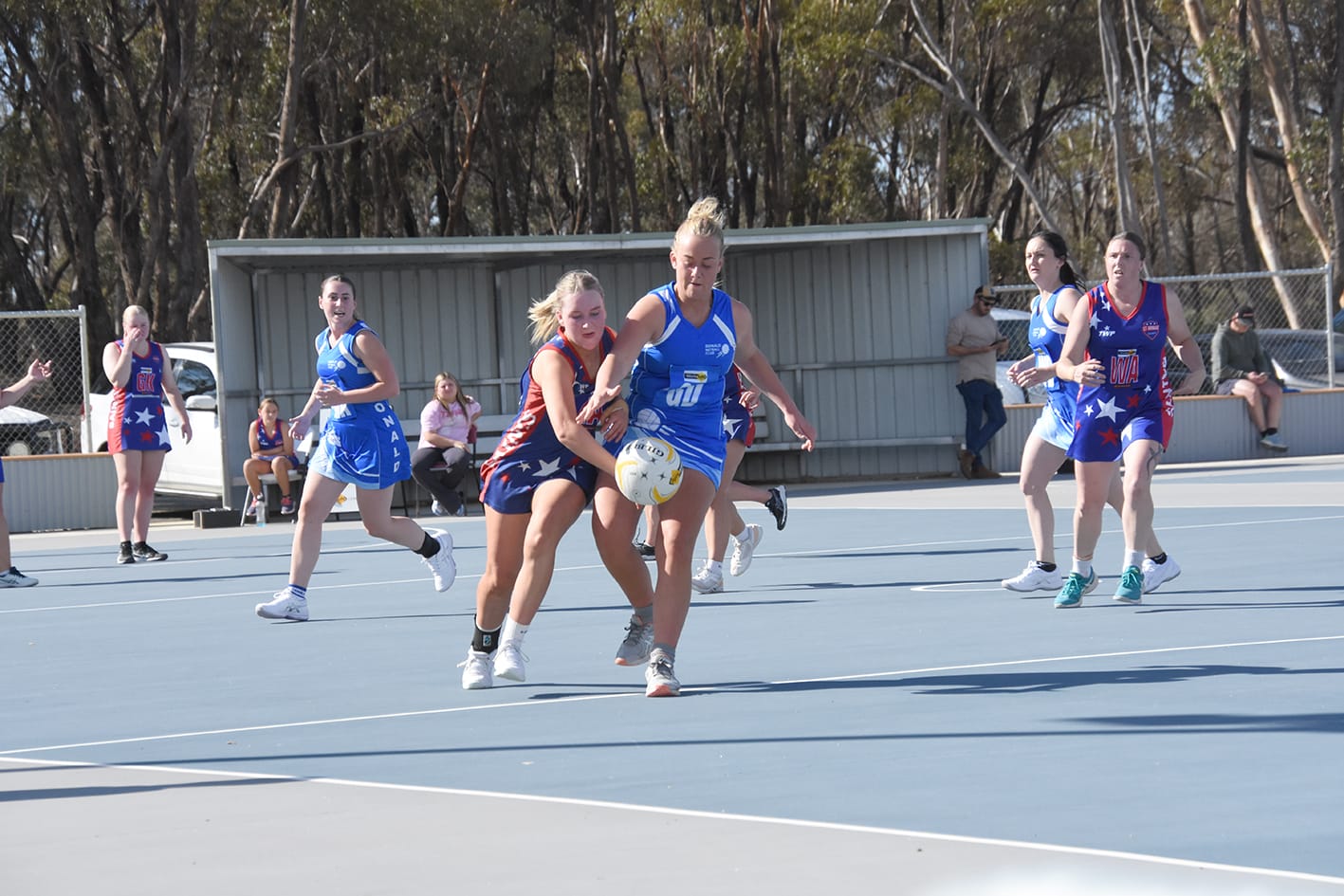 Donald Netballers at St Arnaud