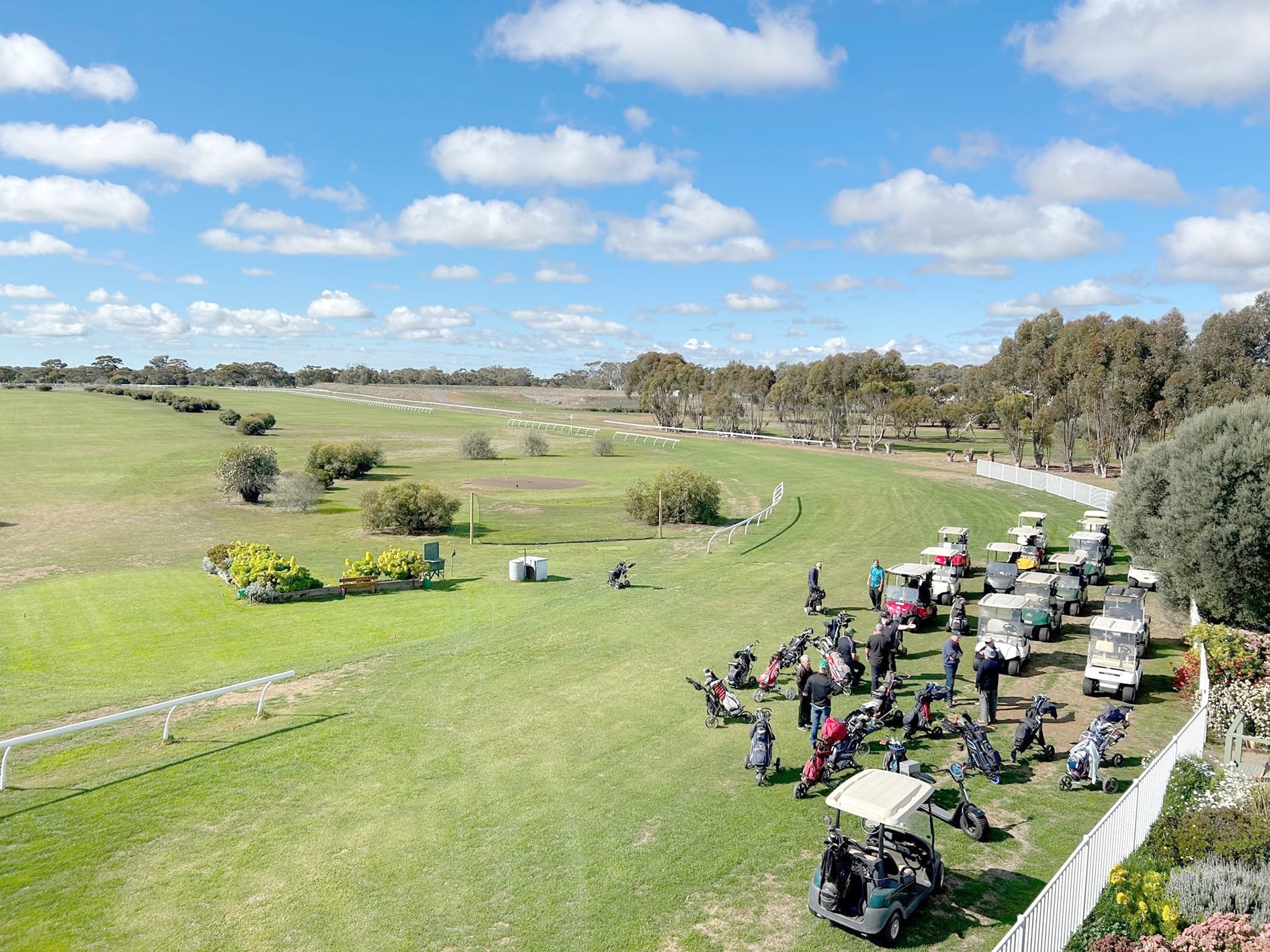 The precinct captured over the weekend – in magnificent “top-grass” condition as the Wycheproof Golf Club hosted its 63rd Annual Tournament. A site to behold and a credit to all volunteers who prepared the course in premium condition.