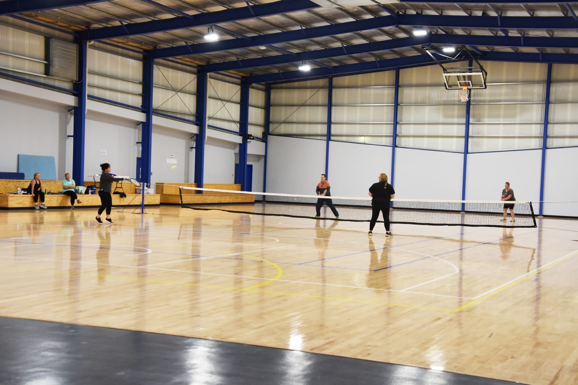 Indoor Tennis Back On Court