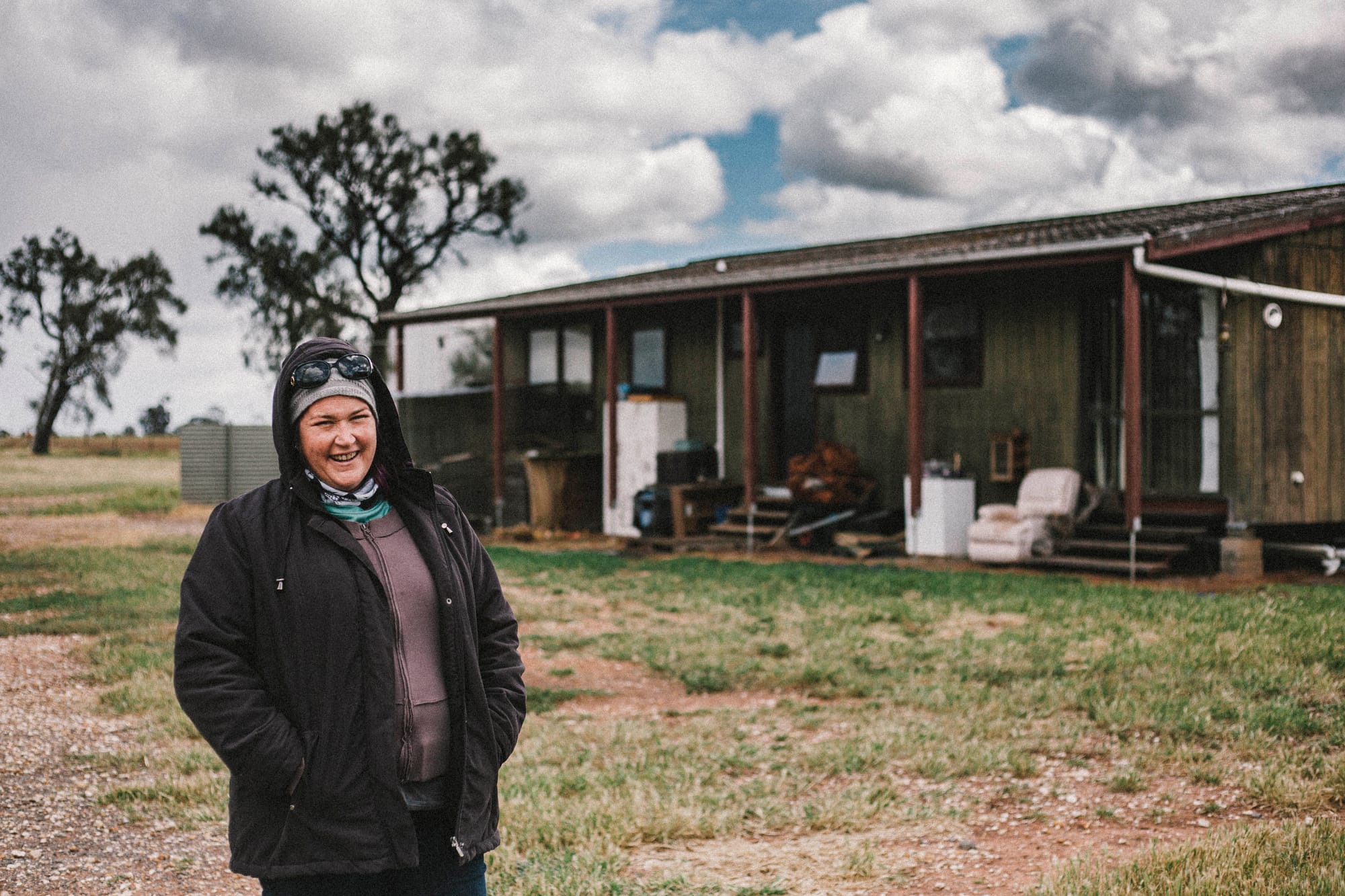 “It doesn’t get much more isolated than this!” On the farm at Corack East, taken recently during an interview with Brenden Murphy from 1 mile2go photography for his COVID-19 project (1mile2gophotography.com).