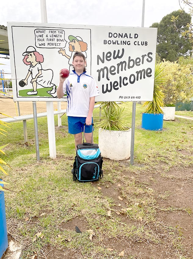Never Too Young for Lawn Bowls
