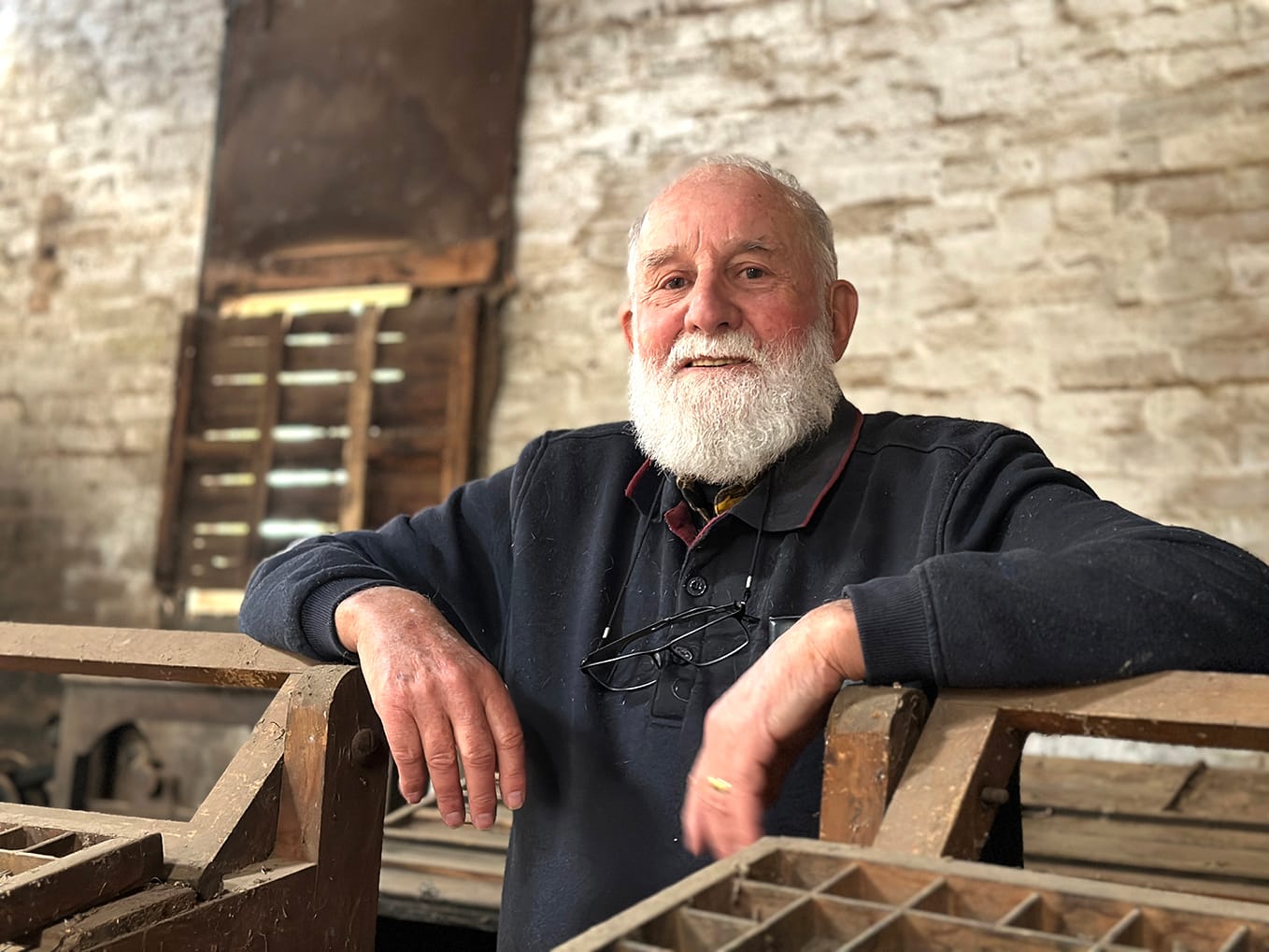 Brian Bayles tells the history of how the paper was printed prior to the use of computers.