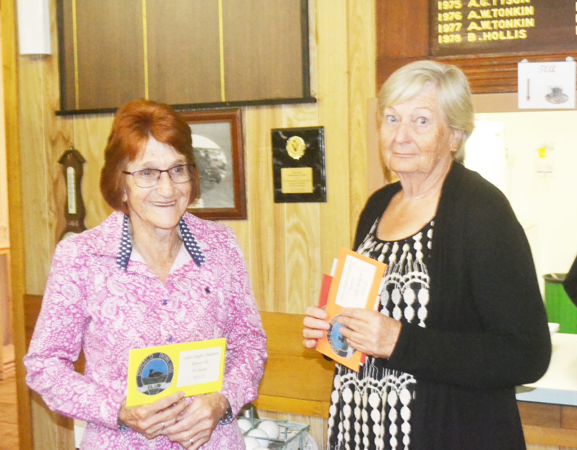 Donald Bowling Club Winds Up Season