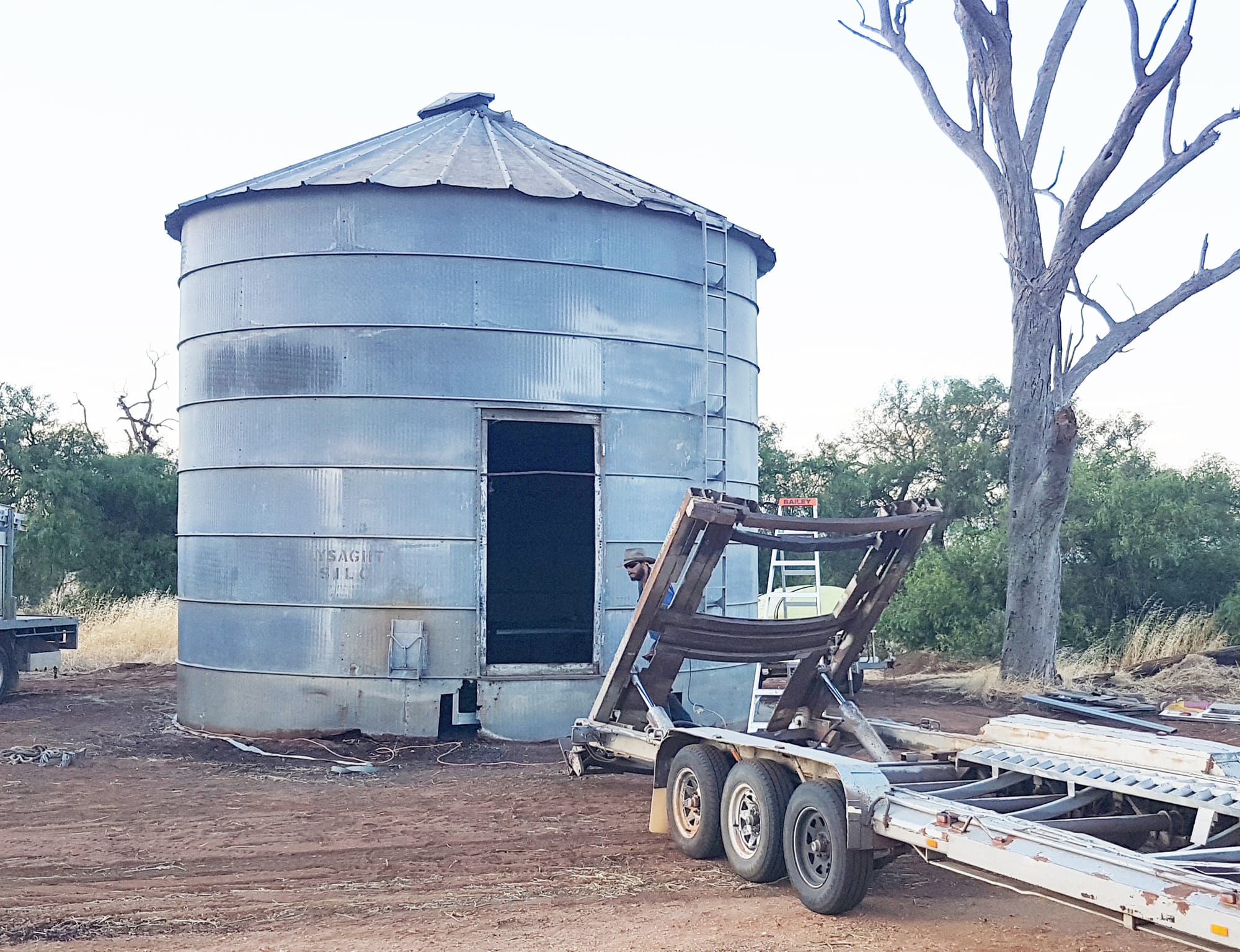 Another Stop On Silo Trail