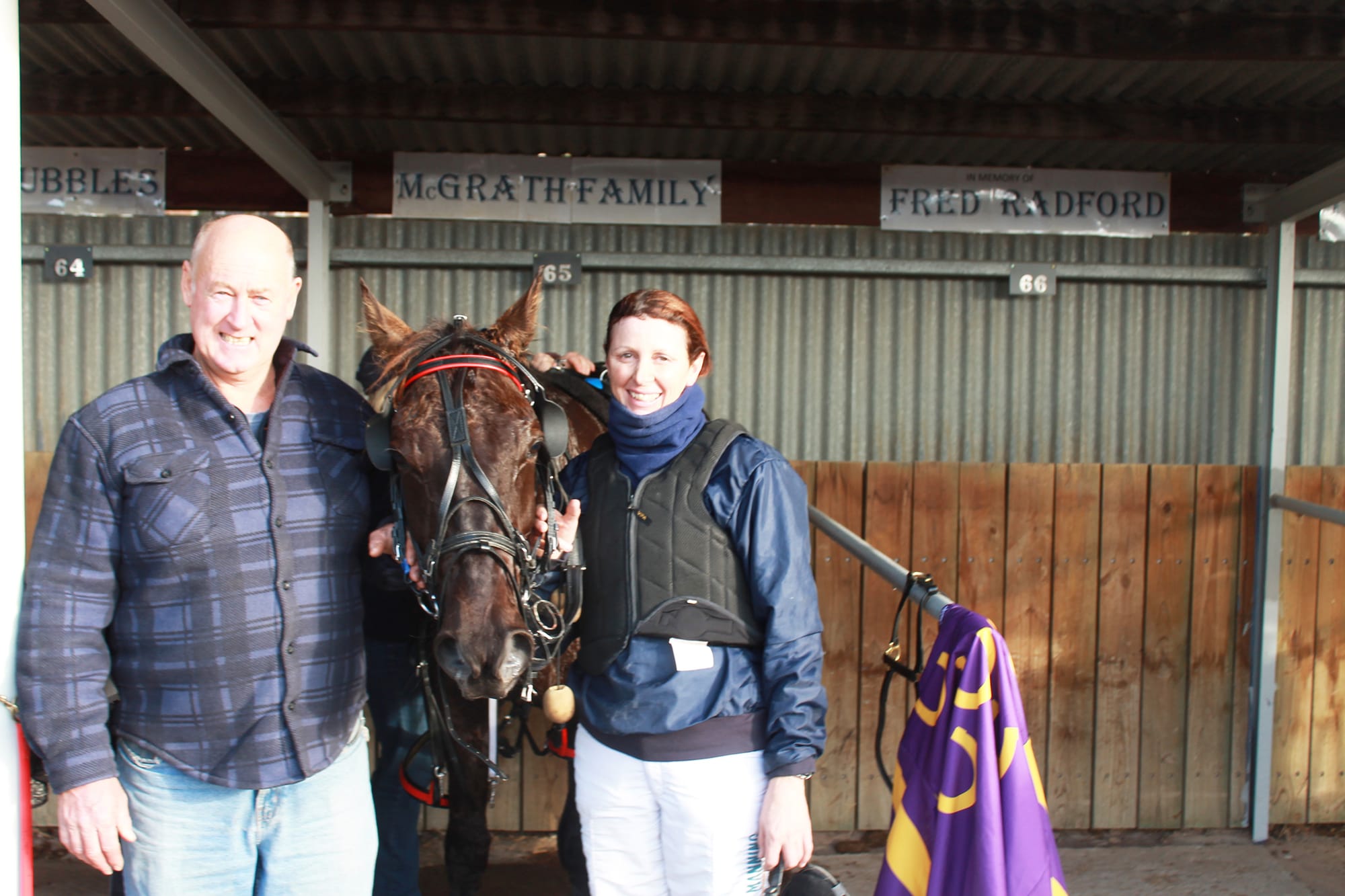 Red, White and Blue at Charlton Trots