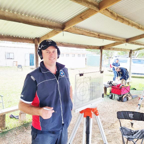 District Rifleman in Australian Team