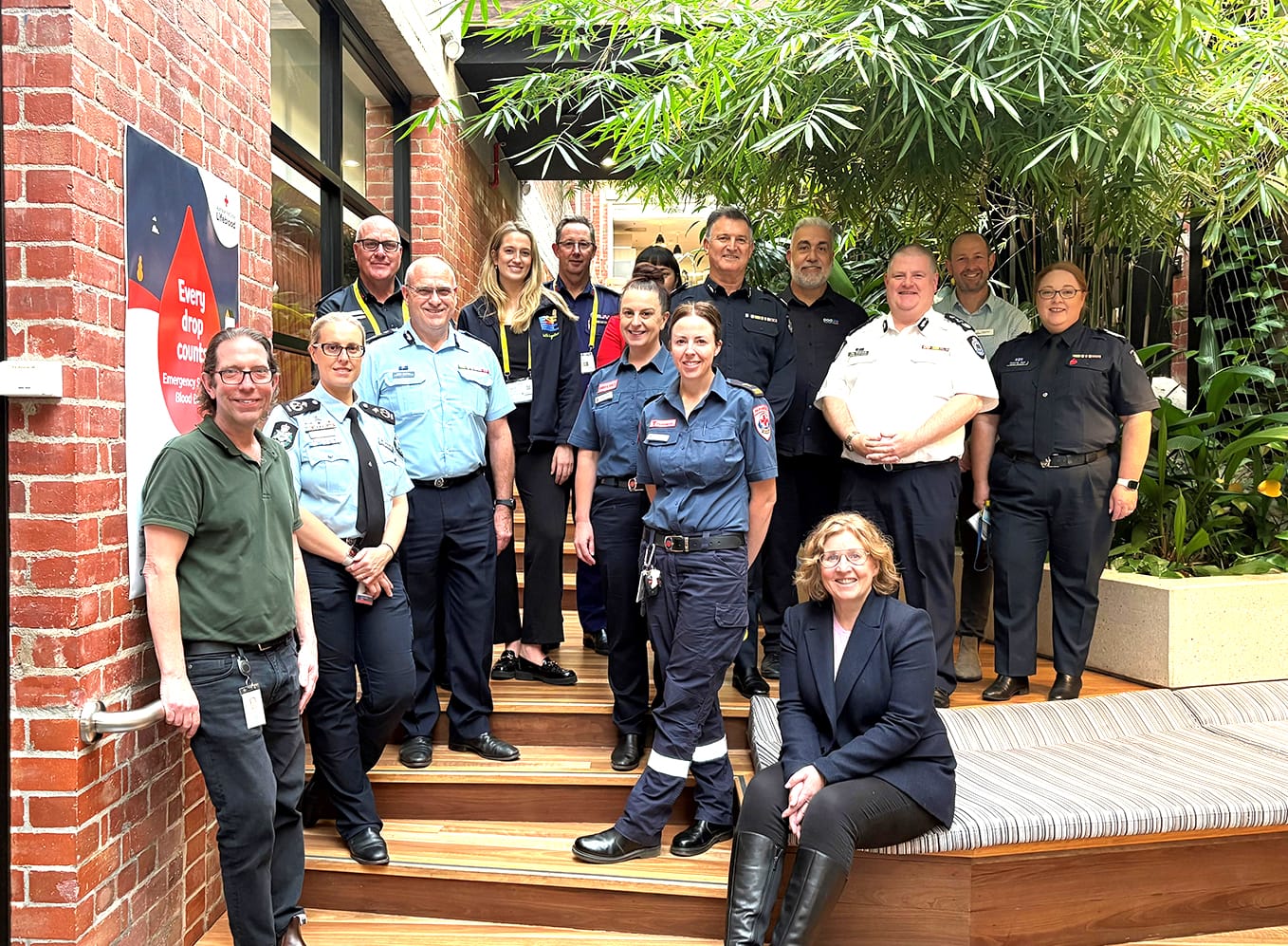 Emergency Services Blood Drive: O-Positive Start for CFA