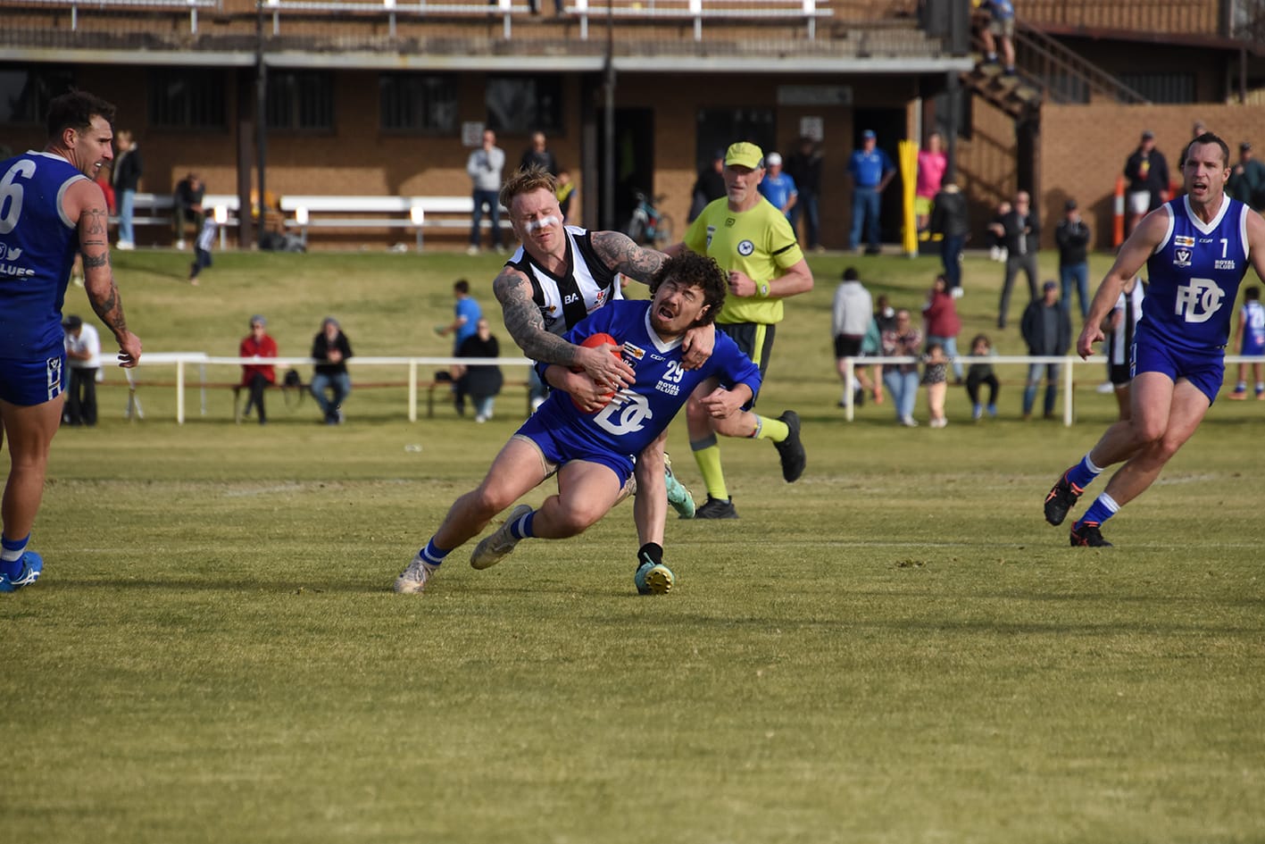 Thrilling Draw for Donald and Boort
