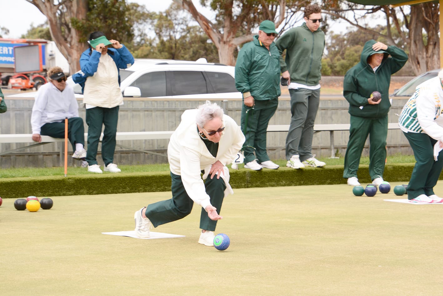 Bowlers Brave the Elements Before Brief Break