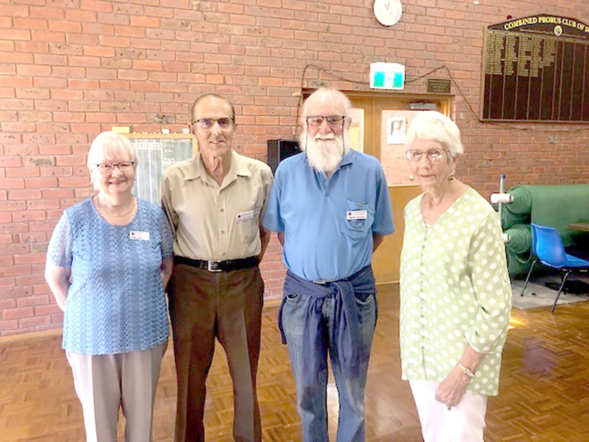 Donald Probus Re-elects Officers