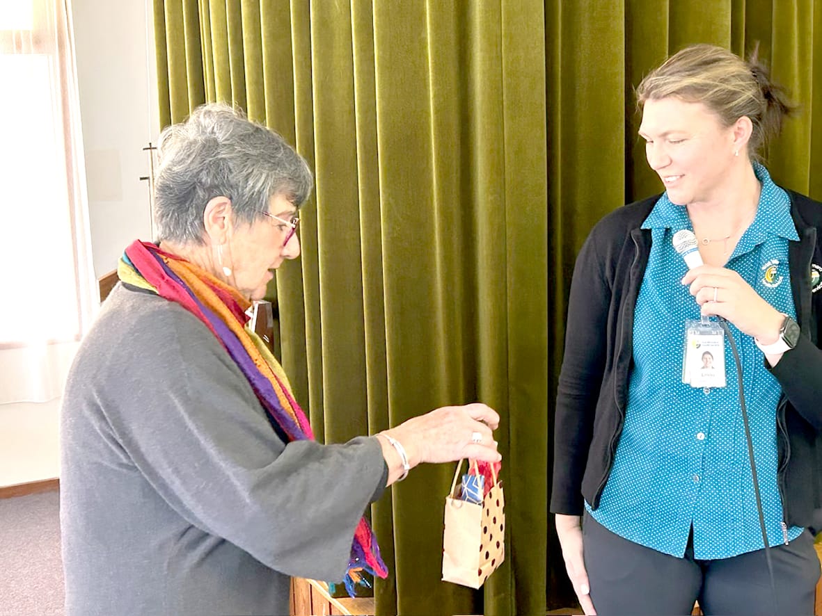 Emma Speaks at Charlton Probus