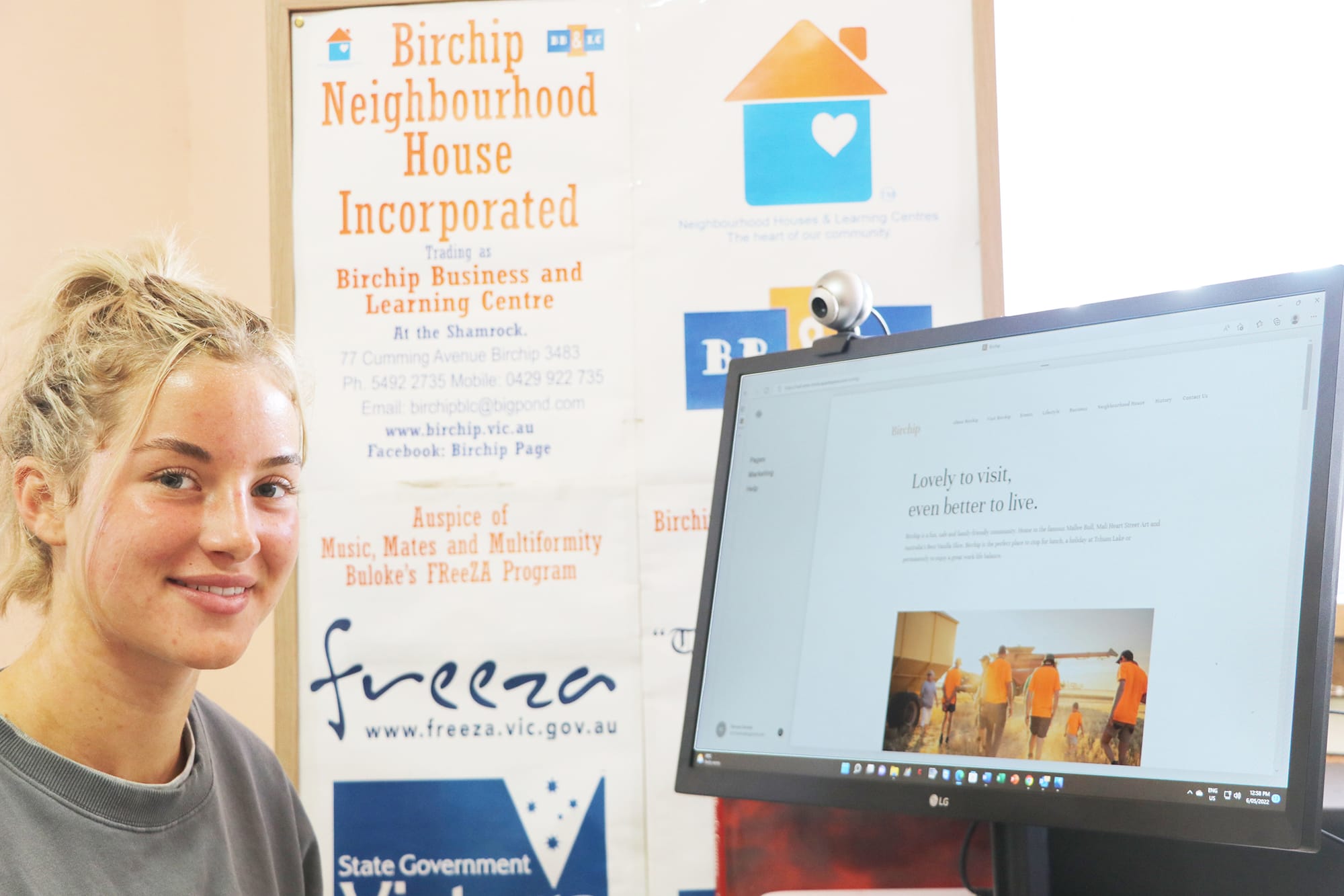 Birchip Web Page Revised: Ella Enters the “World of Work”