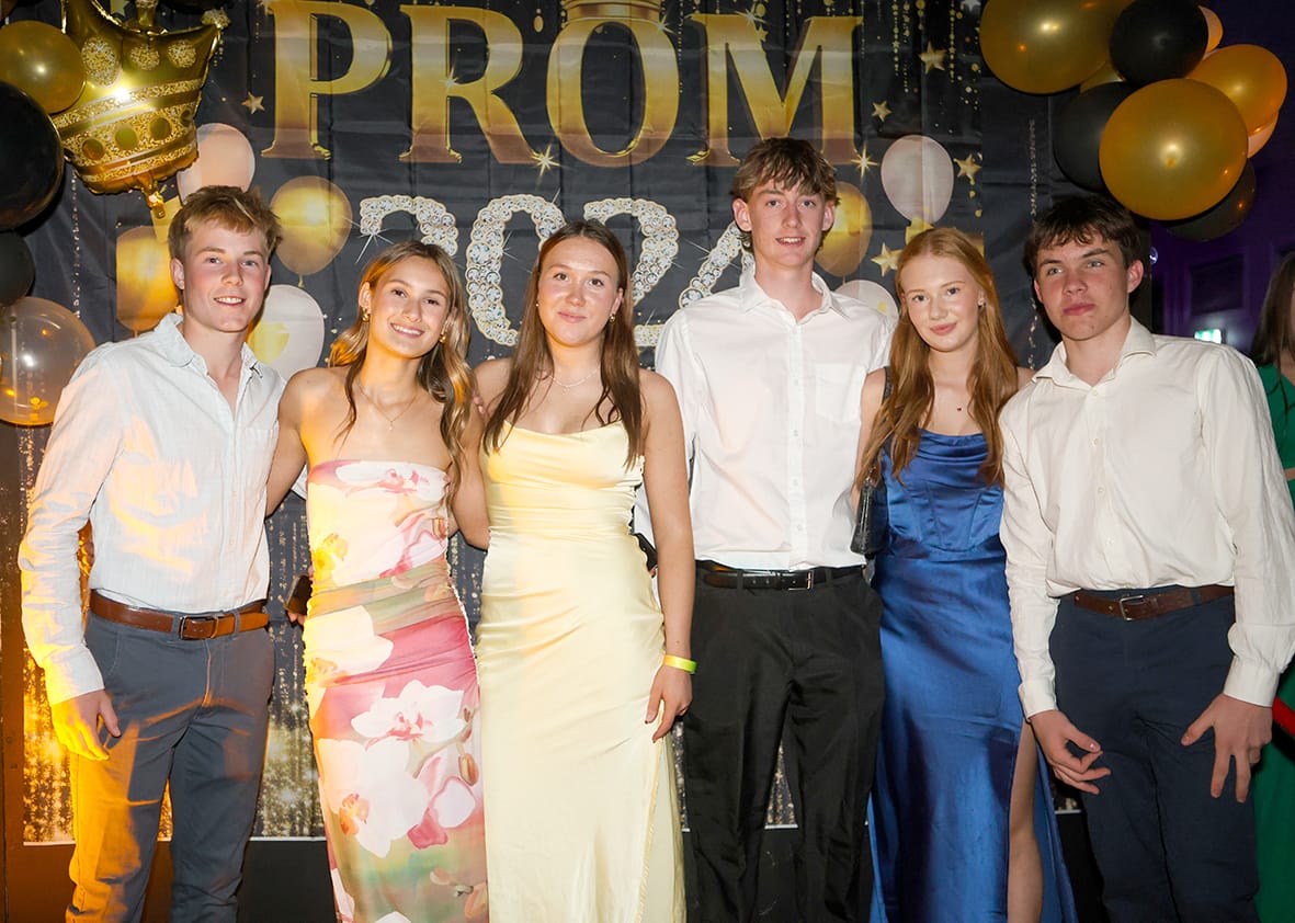 Max Fawcett, Zara Lowry, Hannah Wilson, Jake O’Flaherty, Gracie Ferrier, Ollie Cook.