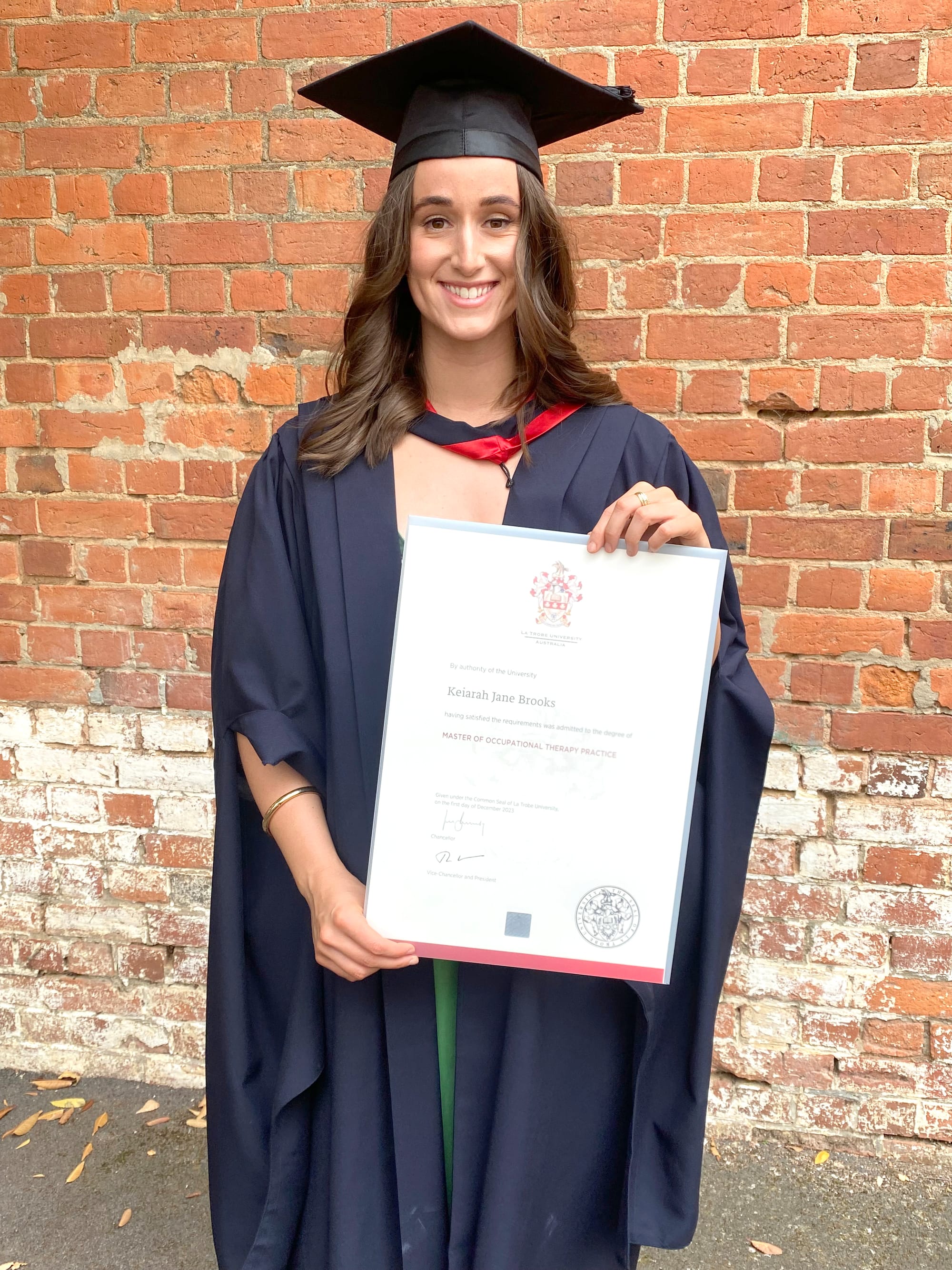 Keiarah and Danica Graduate