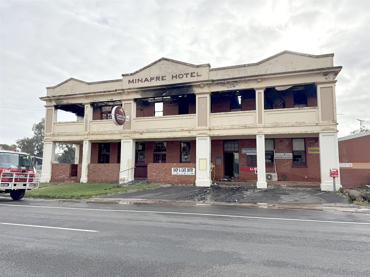 Lives Saved as Fire Destroys Historic Hotel at Lascelles