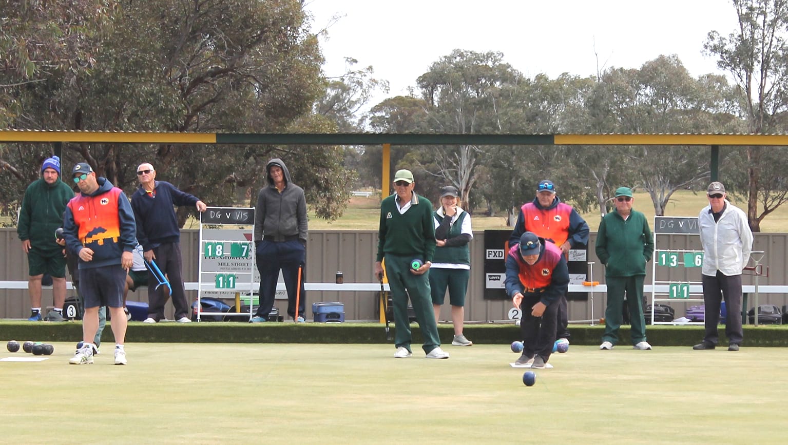 Mixed Results for Donald Golf Pennant Bowlers