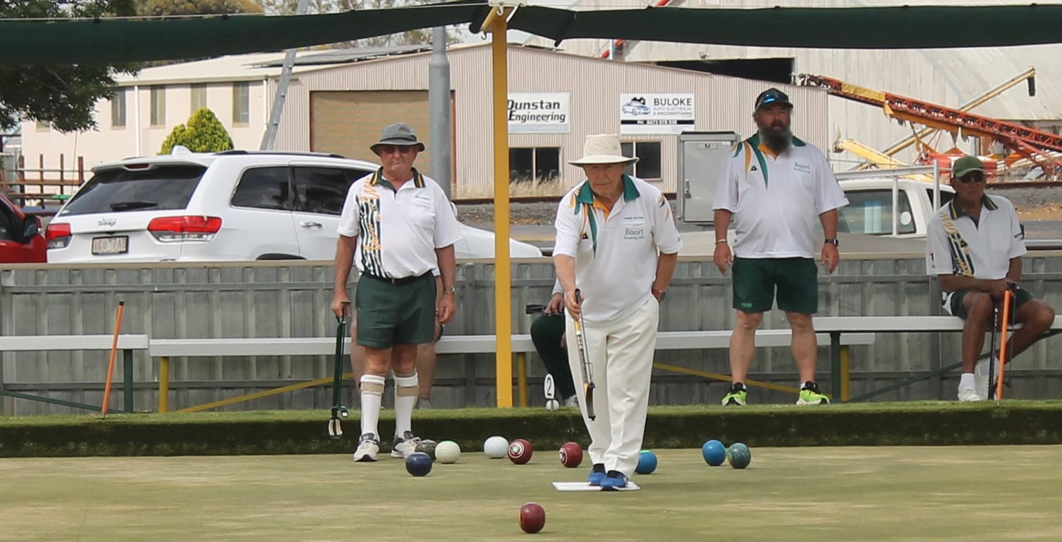 Donald Golf at Home to Boort’s Bowlers