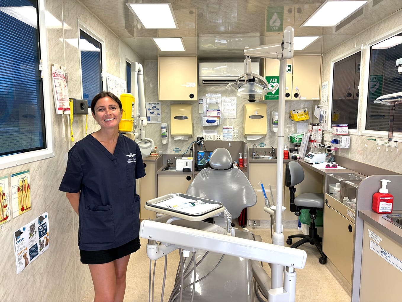 Royal Flying Dentists Have Landed in Donald