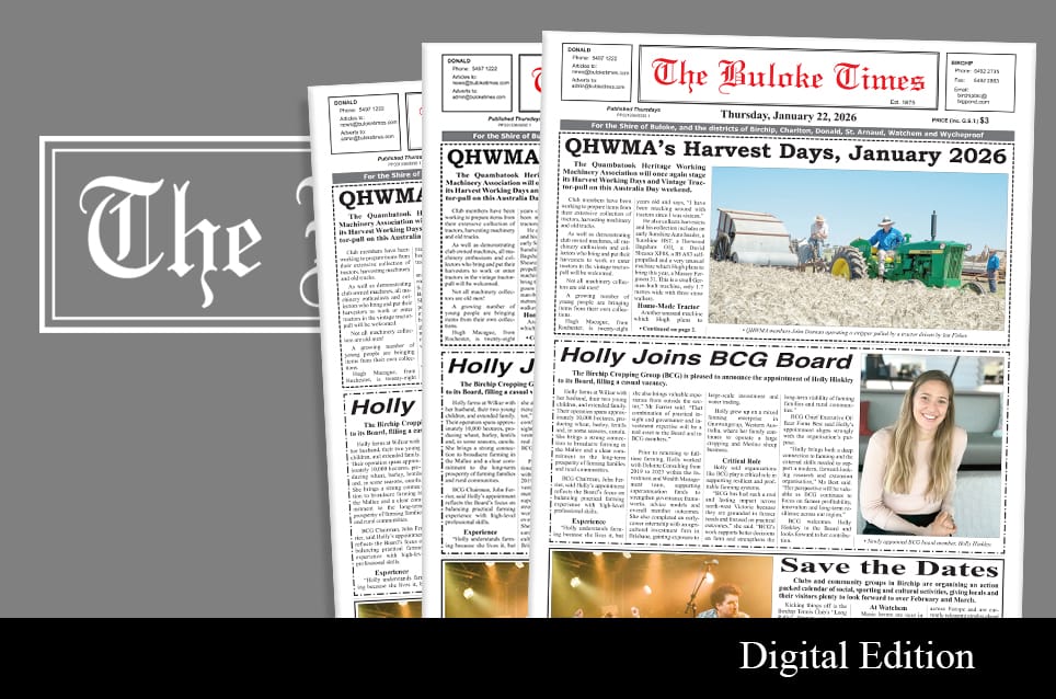 Buloke Times | Thursday, January 22, 2026
