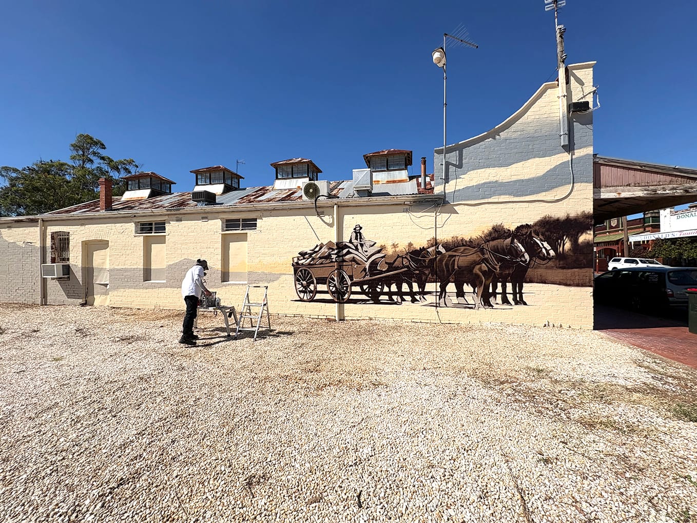 More Murals for Donald