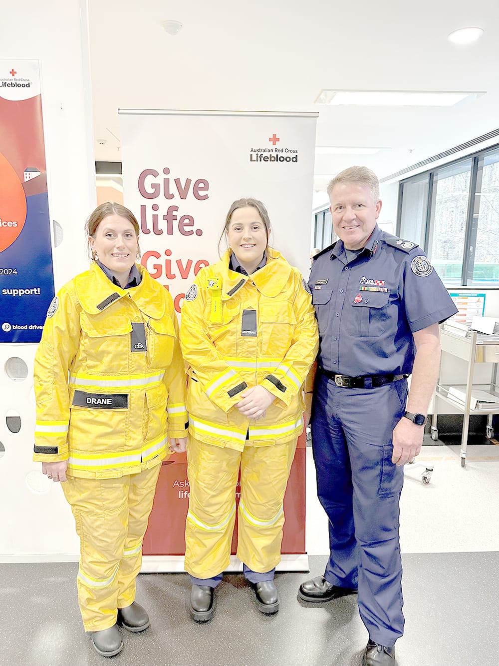 Firefighters Pump Up Donation Drive post image