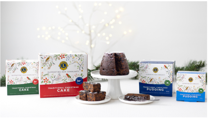 Lions Christmas Cakes Now on Sale post image