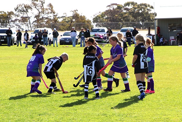 Bulls Appreciate Boort’s Hockey Field post image