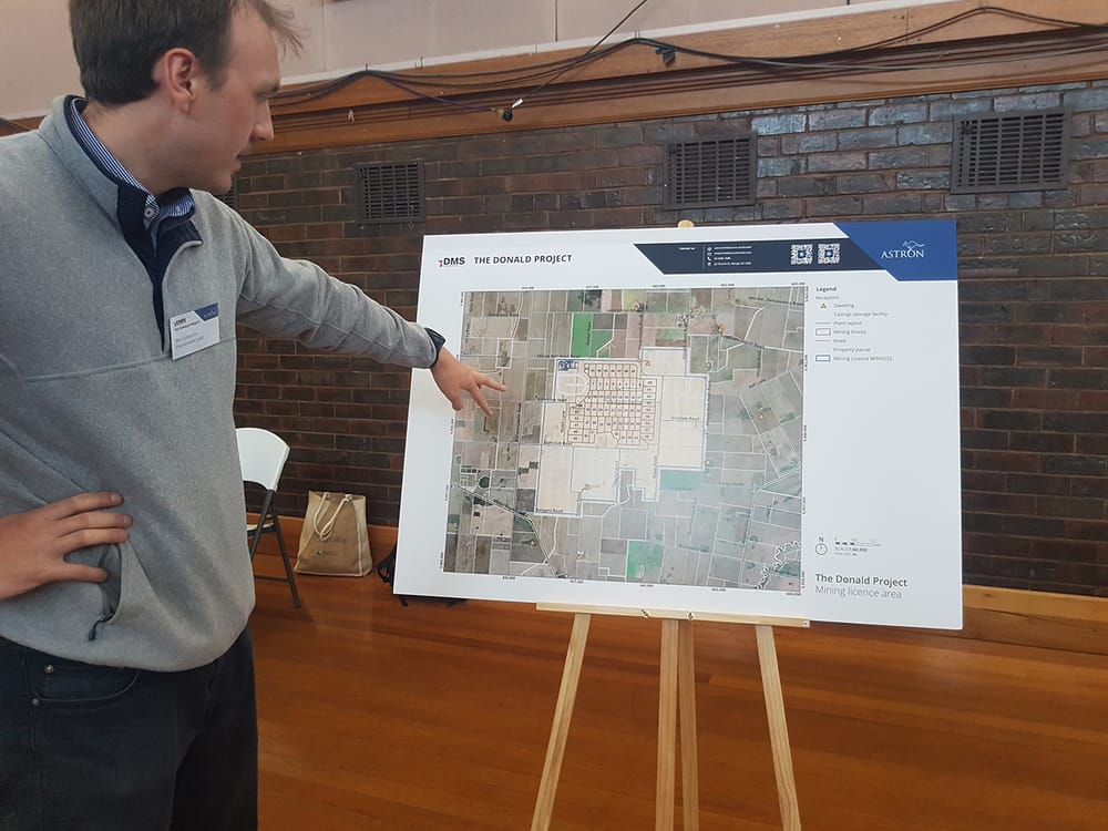 Donald Meeting Questions Mineral Sands Mining: Farmers Have Their Say post image