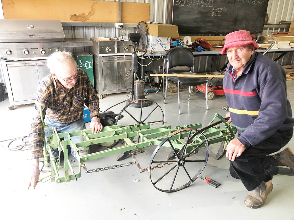 Thanks to Birchip’s Men’s Shed . . . Stump Jump Plough Back in Business post image