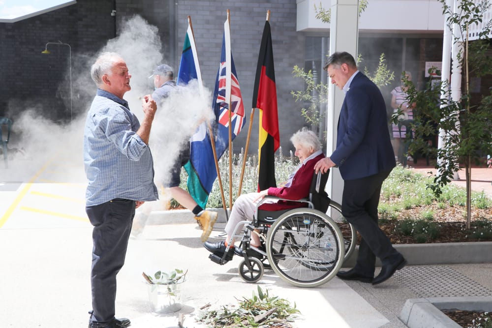 Smoking Ceremony at Birchip Campus post image