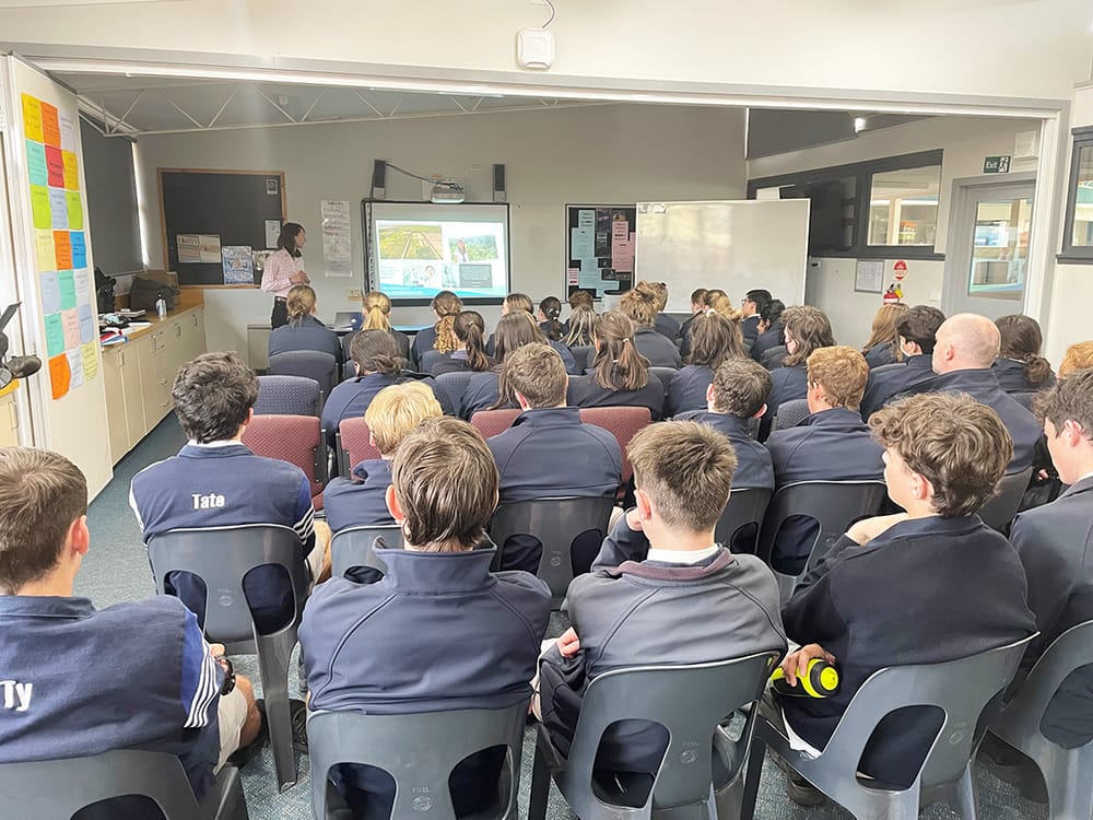 Young Farmer of the Year Speaks at Climate Workshop post image