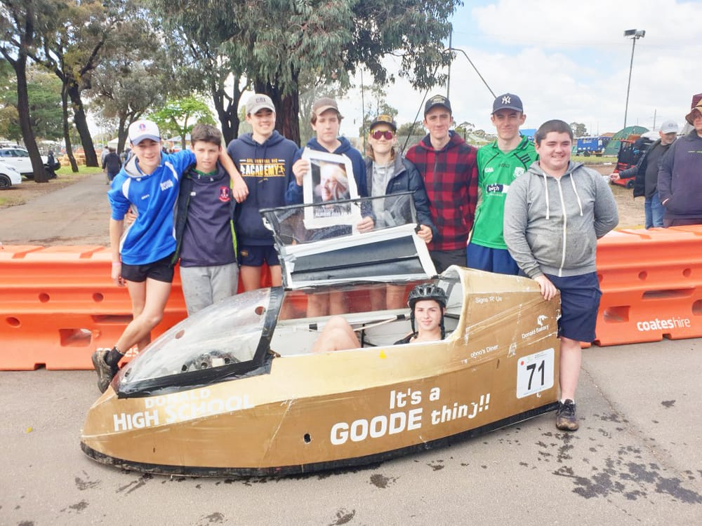 Donald Students at Maryborough: Human Power is a Goode Thing post image