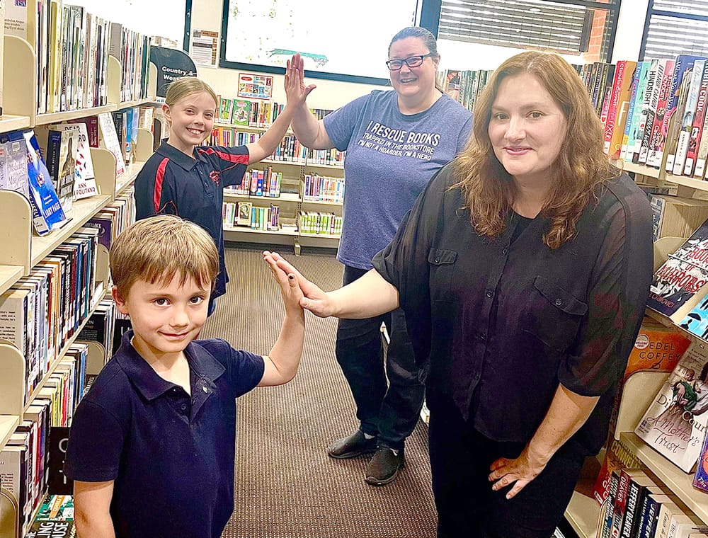 “High Fives” for Your Dedicated Librarians post image