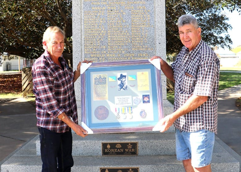 Local Historian Donates Framed “Death Penny” post image