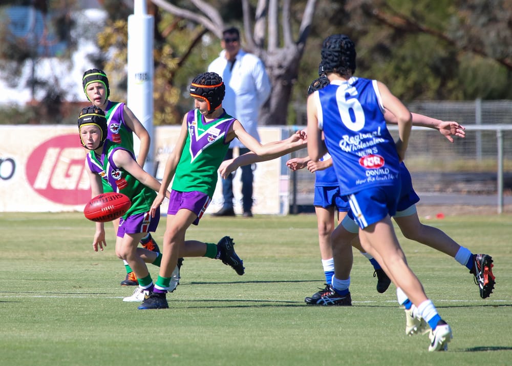 One Win Each for Football Juniors post image