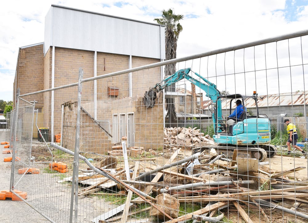 Demolition Begins at Rex post image