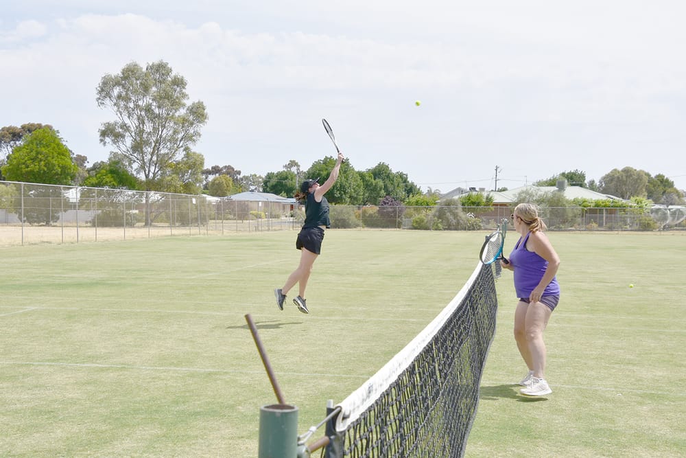 Donald’s Tennis Form Continues post image