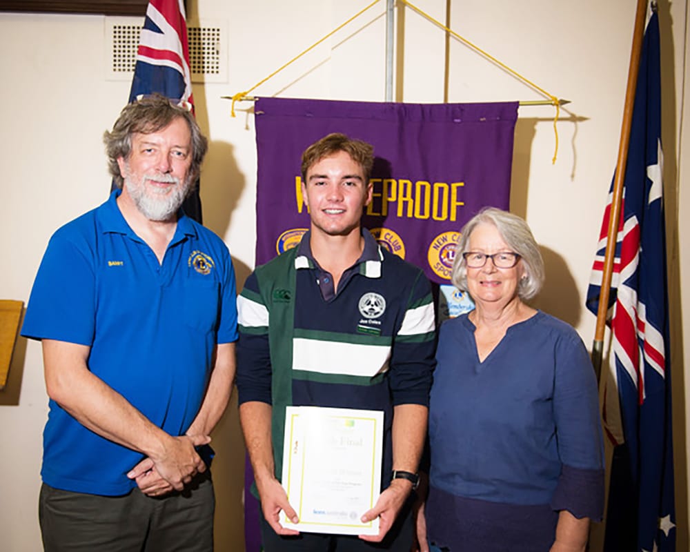 Joe is Wyche Lions’ “Youth of the Year” post image