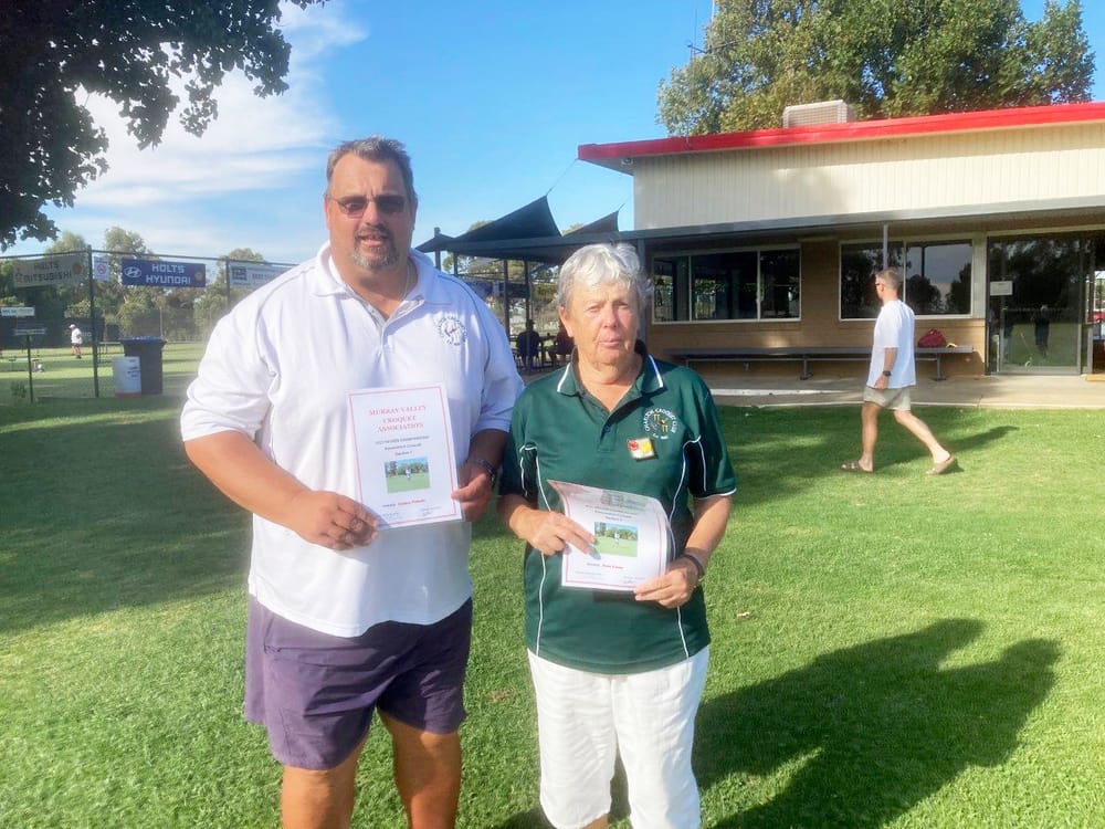 Croquet Success for Charlton Pair post image